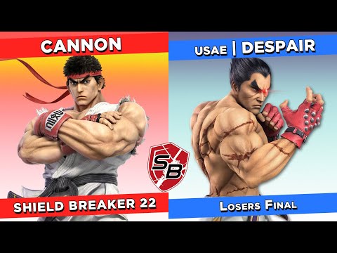 Shield Breaker 22 - USAE | Despair (Kazuya) Vs Cannon (Ryu)