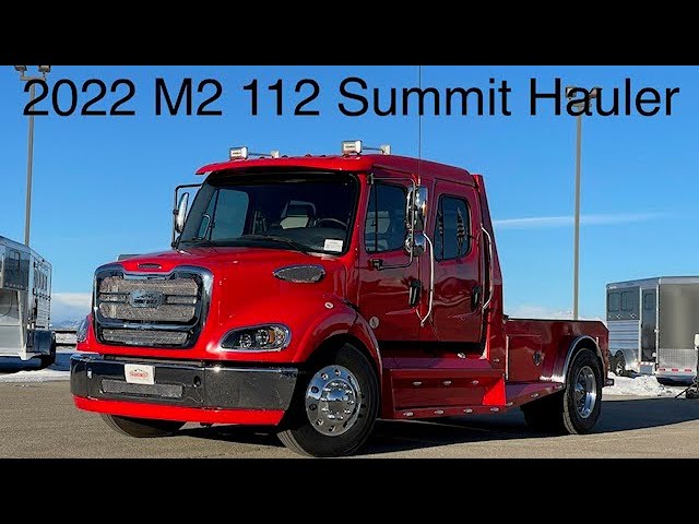 Preview image of 2022 Freightliner M2 112 Summit Hauler - 5U221862 youtube video