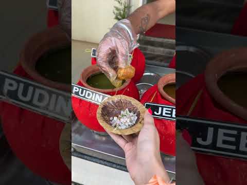 Ever Tried 15 Flavour Pani Puri 😍 | Viral Pani Puri Food Hack 😱 | @sosaute #shorts
