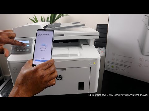 Thumbnail for HP LaserJet Pro MFP M148dw Set Up / Connect To WiFi