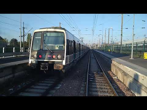 [Cab-ride] Mitry-Claye - Orsay-Ville et retour faisceau Massy-Palaiseau, en cabine du RER B.