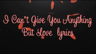 Lady Gaga &amp; Tony Bennett - I can&#39;t give you anything but love (Lyric HD)
