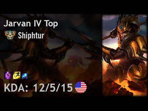 Jarvan IV Top vs Rengar - Shiphtur - NA Challenger Patch 6.23