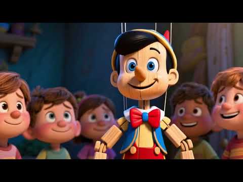 The Birth of Pinocchio 🤥✨ | 3D Animated Fairy Tale | Vivid Nest 3D