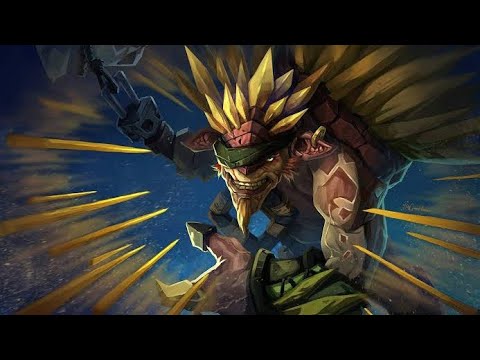 Dota 2 Turbo Mode: Bristleback Offlane Makes Juggernaut Can't Do Nothing.