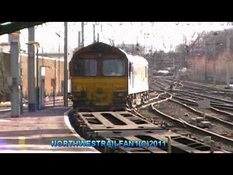 Ews class 92041+66054 was working (4m63) hams hall intermodal train at carlisle on the 27.01.2011