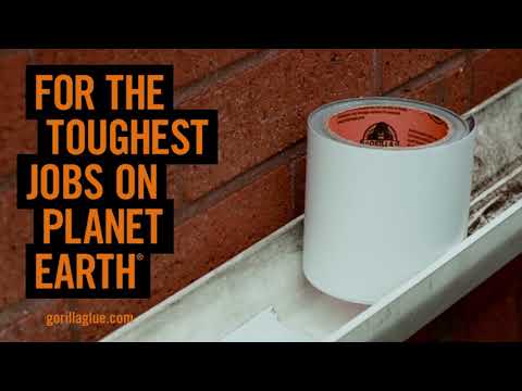 How to Fix Leaky Guttering with Gorilla Waterproof Patch & Seal Tape