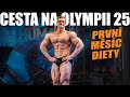 ALEŠOVA CESTA NA OLYMPII 25 - Velké porovnání výsledků za první měsíc diety
