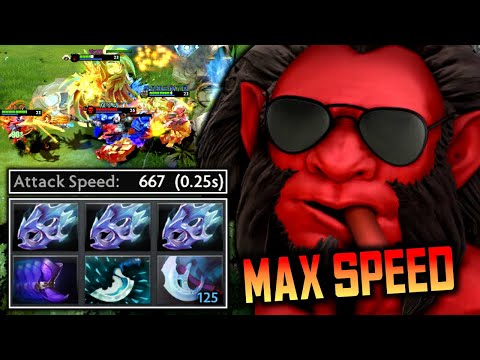 KRATOS GOD OF WAR..?! 3x Moon Shard Axe +667 Max Attack Speed | Dota 2