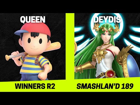 SmashLAN'd 189 Winners R2 - Queen (Ness) vs Deydis (Palutena) - SSBU Tournament