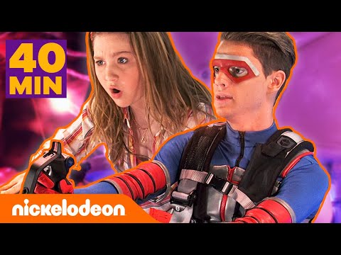 Capa de Henry Danger | 40 MINUTOS de viagem espacial com Henry Danger! | Nickelodeon em Português