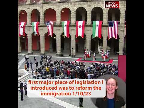 Repeated: first major piece of legislation I introduced was to reform the immigration