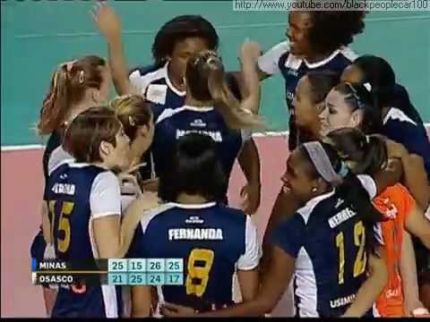 Superliga Feminina de Volei 2011/2012 - Usiminas Minas 3 x 1 Sollys Osasco