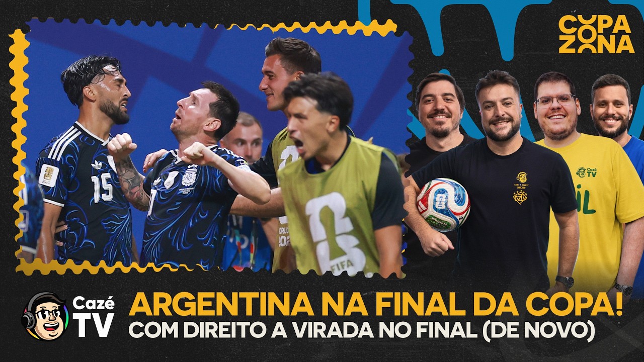 ARGENTINA BATE A INGLATERRA DE VIRADA E AVANÇA PARA A FINAL CONTRA A ESPANHA! | COPAZONA