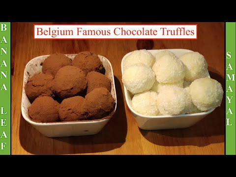 Chocolate Truffles in Tamil/How to make chocolateTamil/Homemade Chocolate/Belgium Chocolate Truffles