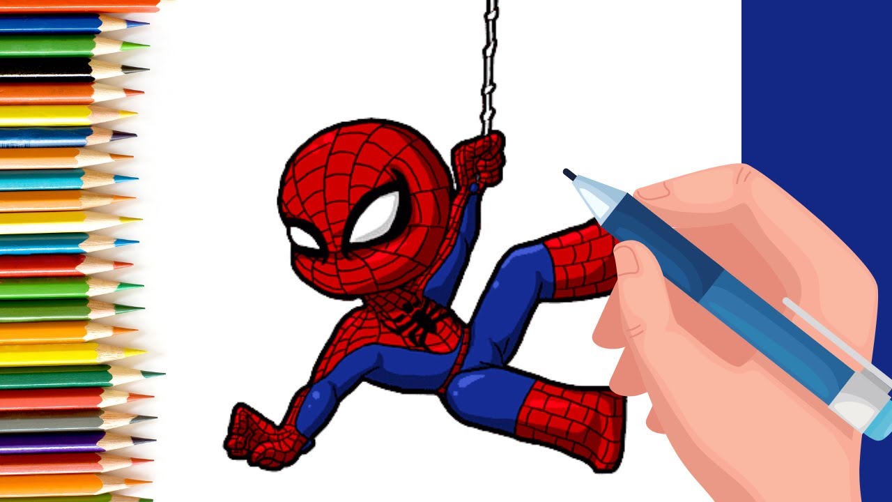 How to draw spiderman no way home