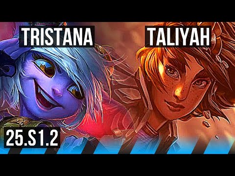 TRISTANA vs TALIYAH (MID) | 4/1/5 | KR Challenger | 25.S1.2