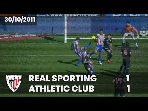 ⚽️ [Liga 11/12] J11 I Real Sporting 1 - Athletic Club 1 I LABURPENA