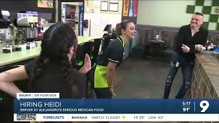 Hiring Heidi: Waitress