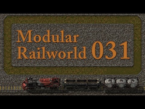Factorio Modular Railworld #31 - 0.16 with Belt Compression