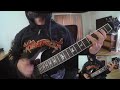 Exodus - Throwing Down - rhythm gtr cover