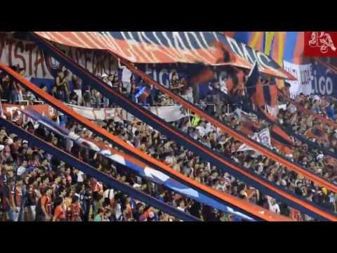 "Azulgrana hoy te vinimos a ver - Hinchada Cerro Porteño" Barra: La Plaza y Comando • Club: Cerro Porteño • País: Paraguay