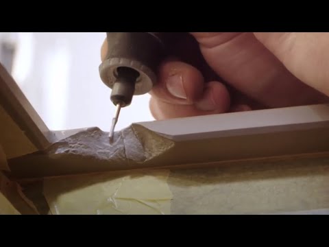 Reparatur Kantenabplatzung Keramik Arbeitsplatte