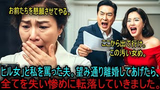 私の名前は「ヒル」。夫の携帯を見た日、全てを捨てた妻の壮絶な復讐が始まる。#海外の反応