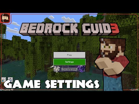 Settings Guide For Minecraft Bedrock | Bedrock Guide S3