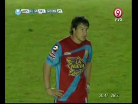 Torneo Inicial 2012 :: Fecha 13 :: Arsenal 1 - Vélez 5 :: Gol