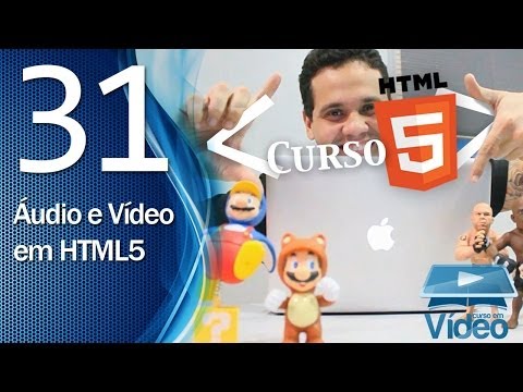 Curso de HTML5 31 Áudio e Vídeo em HTML5 by Gustavo Guanabara