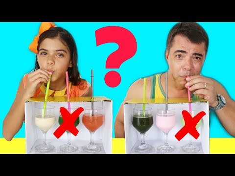 DESAFIO NÃO ESCOLHA O CANUDINHO ERRADO - Don't Choose the Wrong Straw Challenge | NICOLE DUMER