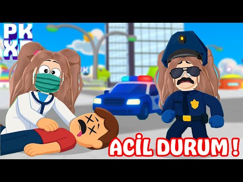 PK XD’de Doktor ve Polis Oldum! Şehri Kurtarıyoruz 🚓👩‍⚕️