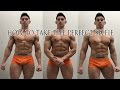 Tutorial: How to take the perfect selfie / progress pic Instagram bodybuilding fitness GOAT case