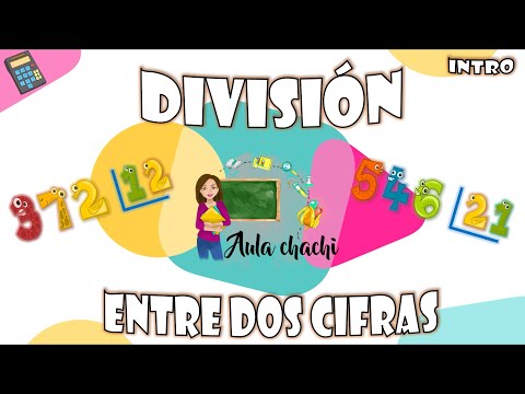División entre dos cifras - Introducción | Aula chachi - Vídeos educativos para niños