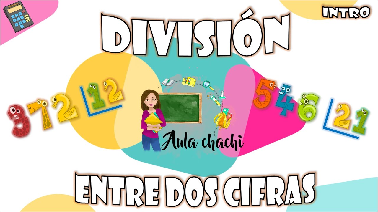 División entre dos cifras - Introducción | Aula chachi - Vídeos educativos para niños