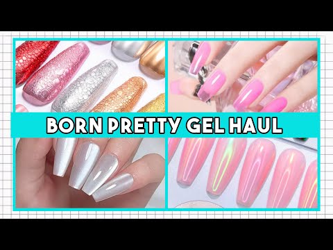 ¡ESMALTES DE EFECTOS! · GEL SWATCHES 💅🏼 BORNPRETTY