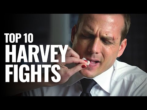 Top 10 Harvey Specter Fights [All Seasons]