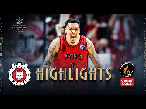 Rytas Vilnius v Promitheas Patras BC Vikos Cola | Highlights | #BasketballCL 2025-26