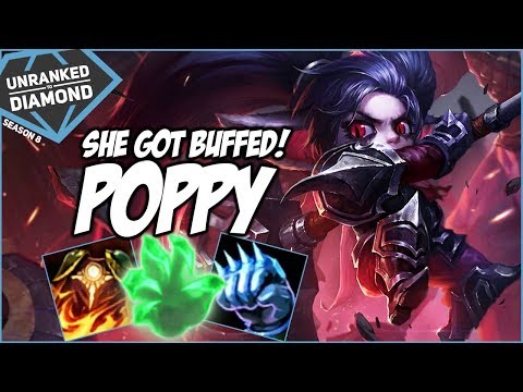 IS POPPY BACK? SHE GOT BUFFED! - Unranked to Diamond - Ep. 39 | League of Legends