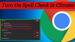 Turn On Google Chrome Spell Check | Enable Enhanced spell check on Chrome Browser