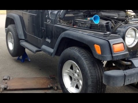 Change Jeep Standard 5 Speed Transmission Oil
