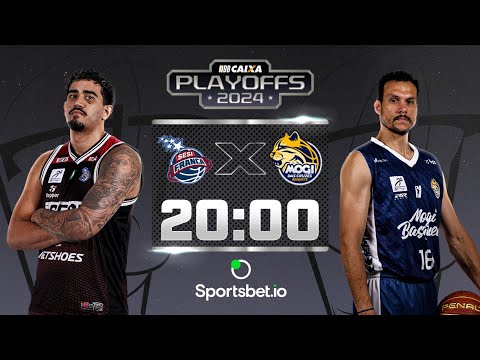 Playoffs NBB CAIXA 2024 | 🏟️Sesi Franca X Mogi Basquete😾 - Oitavas/Jogo 2 | 22/04/2024 - AO VIVO