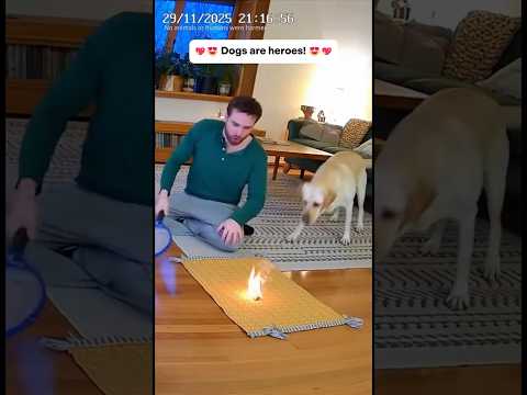 Dog Saves Owner - Heartwarming Moments! 🐶❤️