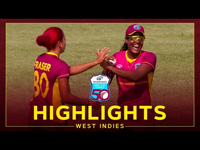 Highlights | West Indies Women v Ireland Women | Taylor With Winning Performance | 3rd CG United ODI