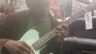 Video thumbnail for Fender Limited Edition American Pro Telecaster Rosewood Neck Surf Green by Minor7thb5