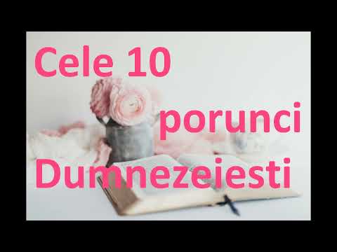 Cele 10 porunci Dumnezeiesti