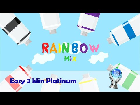 Rainbow Mix | Super schnelle 3 Min Platin | PS5/PS4 | Platinum Walkthrough