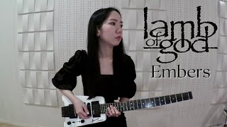 Lamb of God -  Embers ft. Chino Moreno (Guitar Cover)