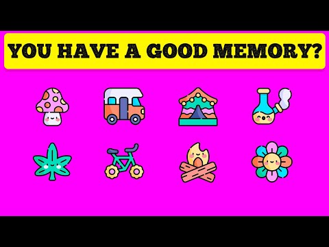 Memory test with 10 simple tests Do you have a good memory? Check it out with this quiz.